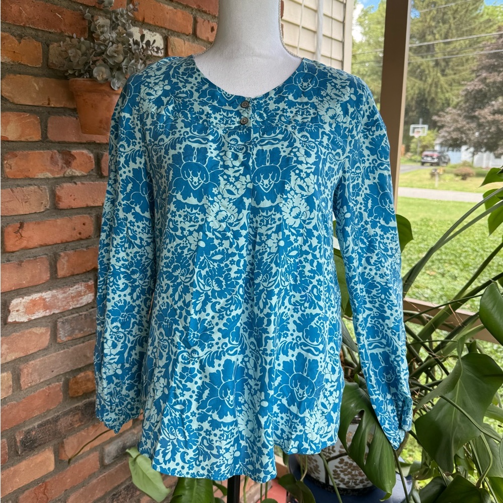 Sundance Silk Garden Floral Top